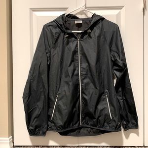 Dark Grey Windbreaker